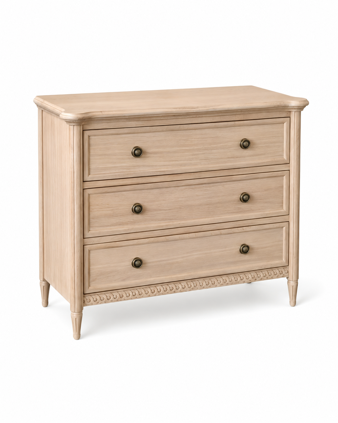 linton white oak 3 drawer bedside table linton white oak 3 drawer bedside table
