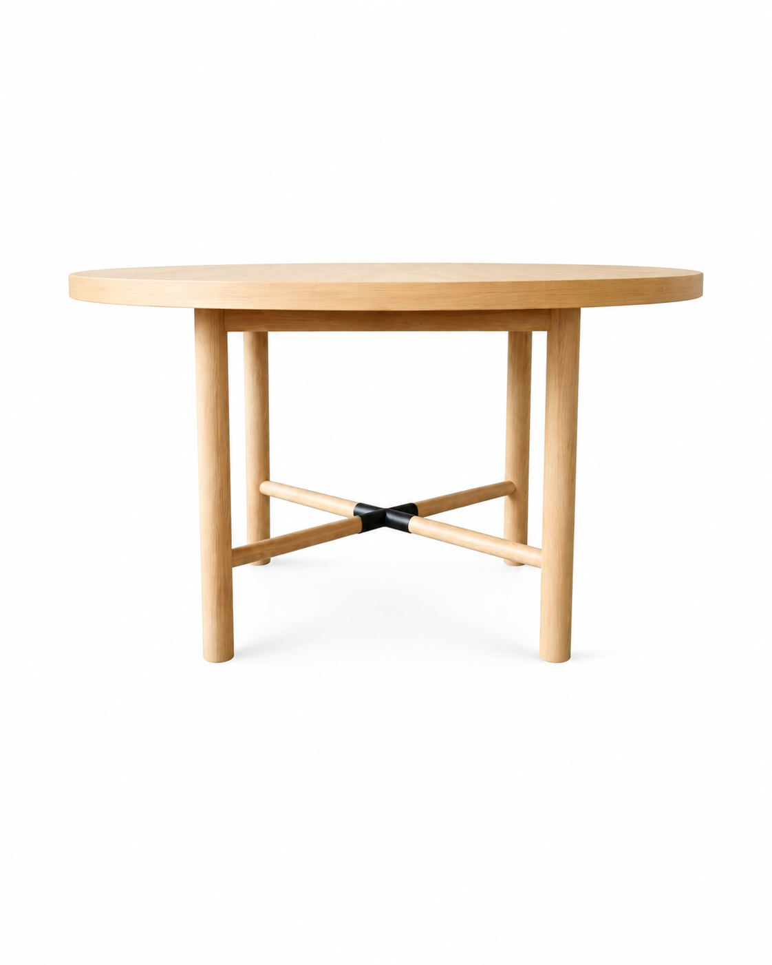 nola round white oak dining table nola round white oak dining table