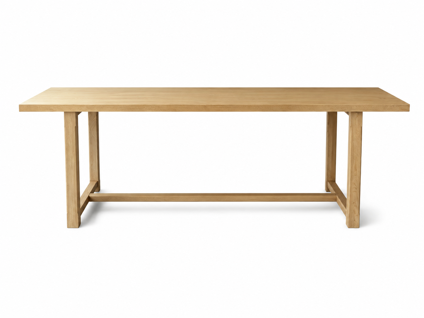 haven rectangular white oak dining table haven rectangular white oak dining table
