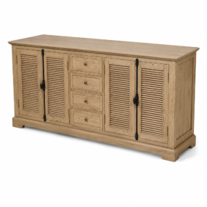 hadley white oak sideboard