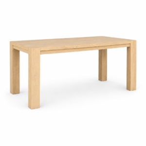 arden white oak dining table
