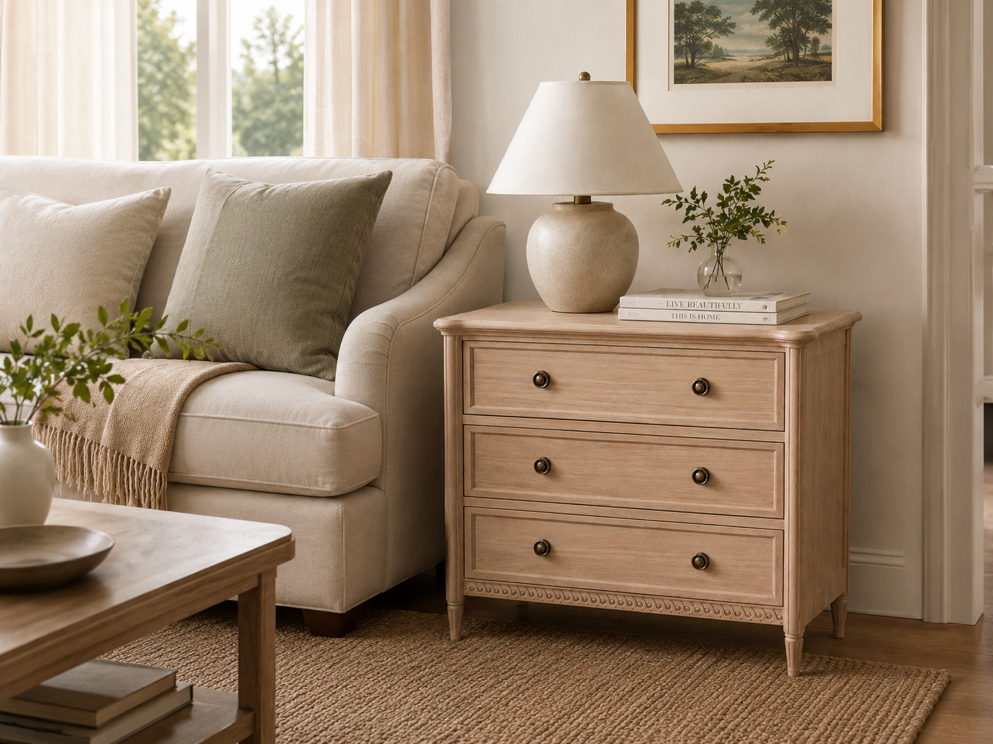 linton white oak 3 drawer bedside table linton white oak 3 drawer bedside table