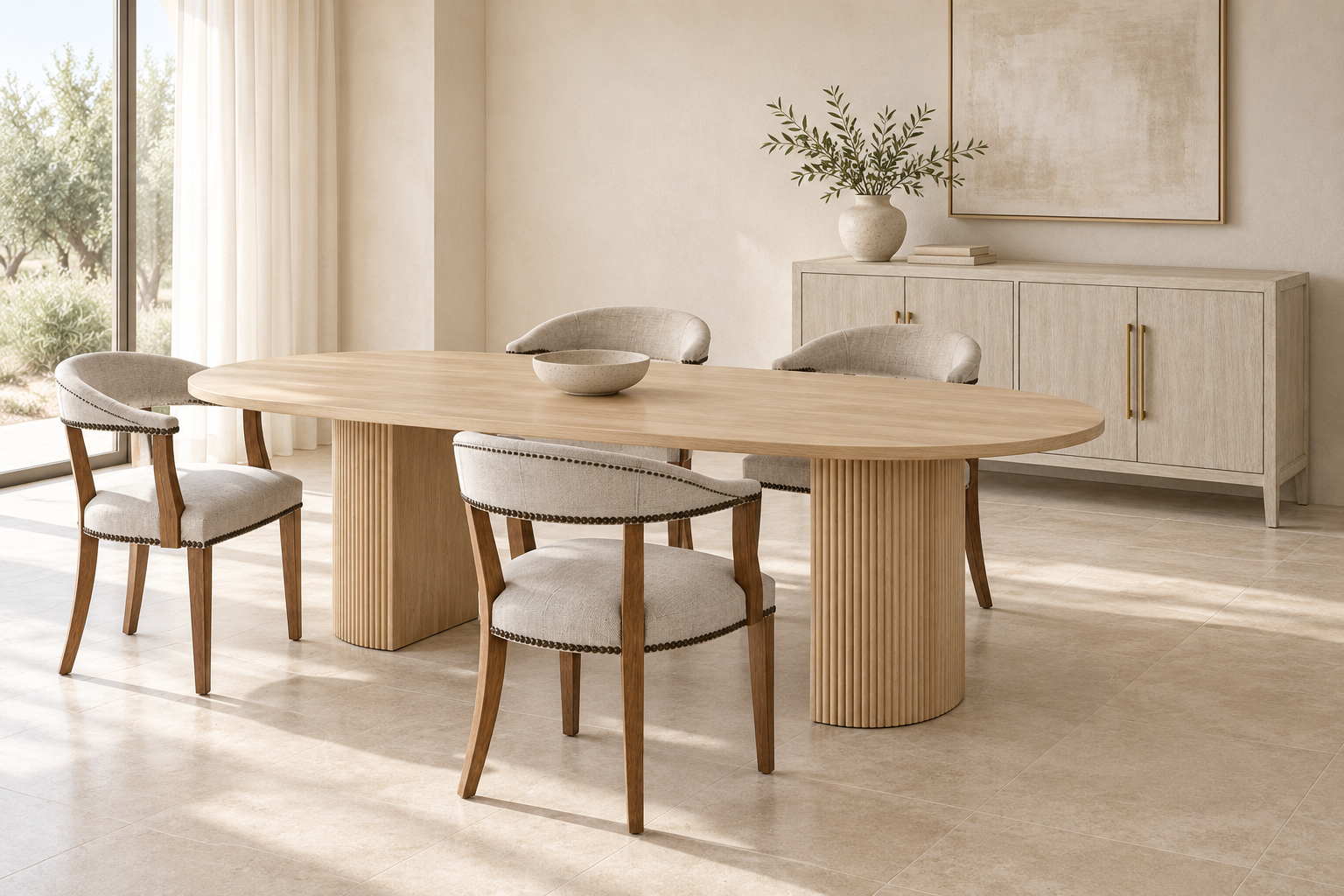 Bexley Upholstered Dining Armchair - Image 4