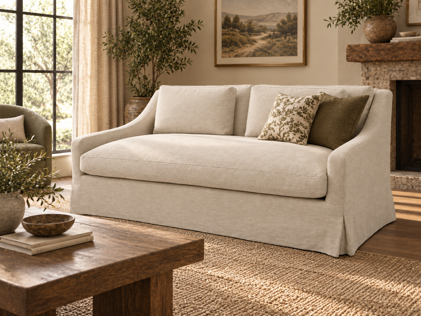 Camber Slipcovered Sofa - Image 4
