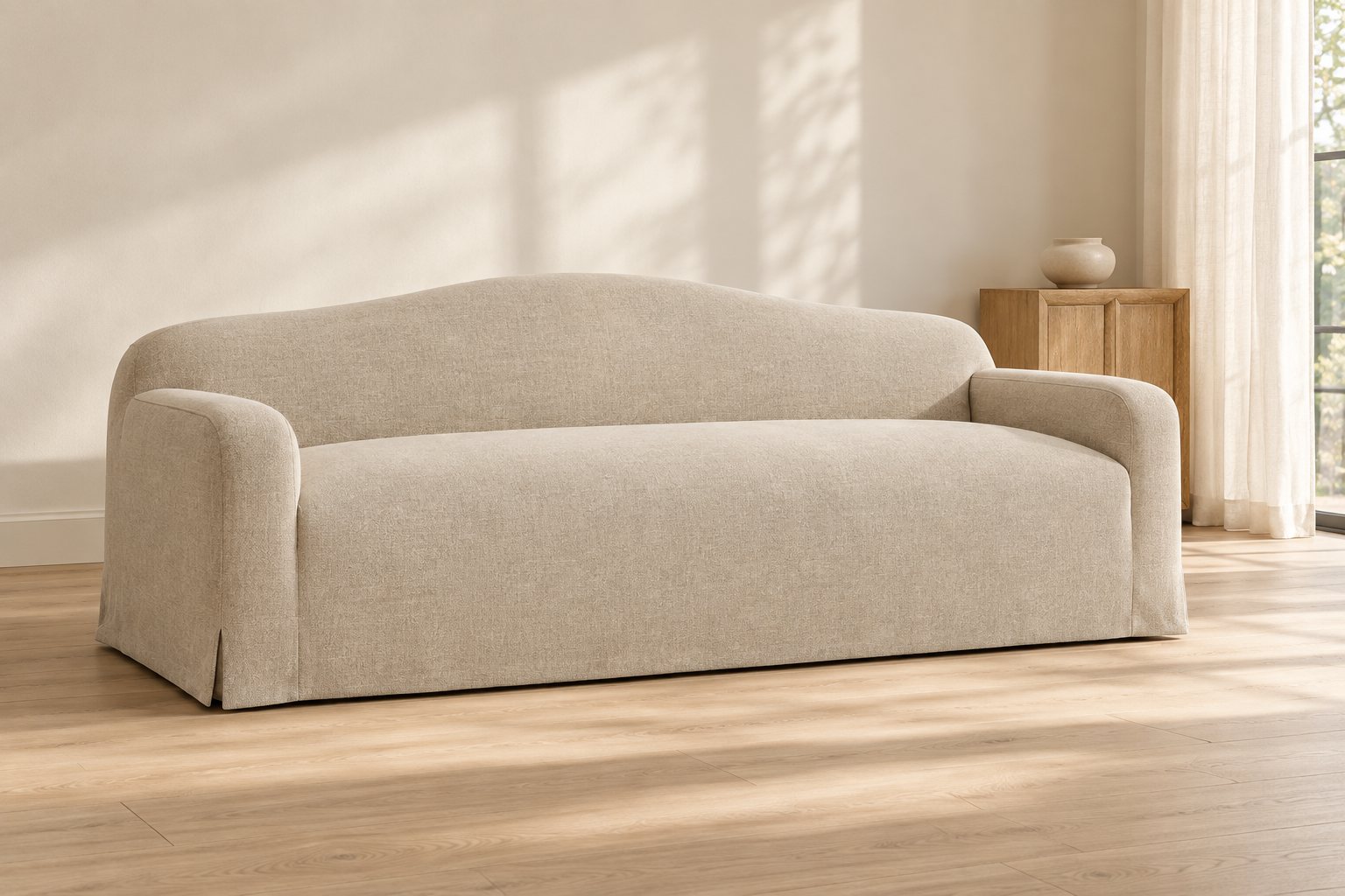 Sutton Slipcovered Sofa - Image 3