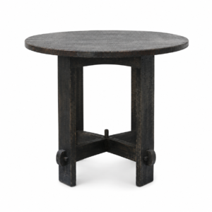 Keswick 50cm Round White Oak Side Table