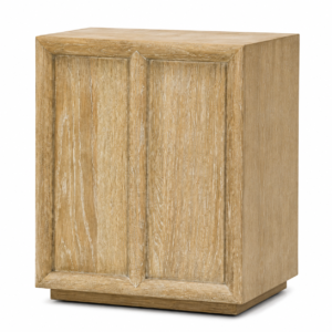 Calder 50cm White Oak Cabinet Side Table