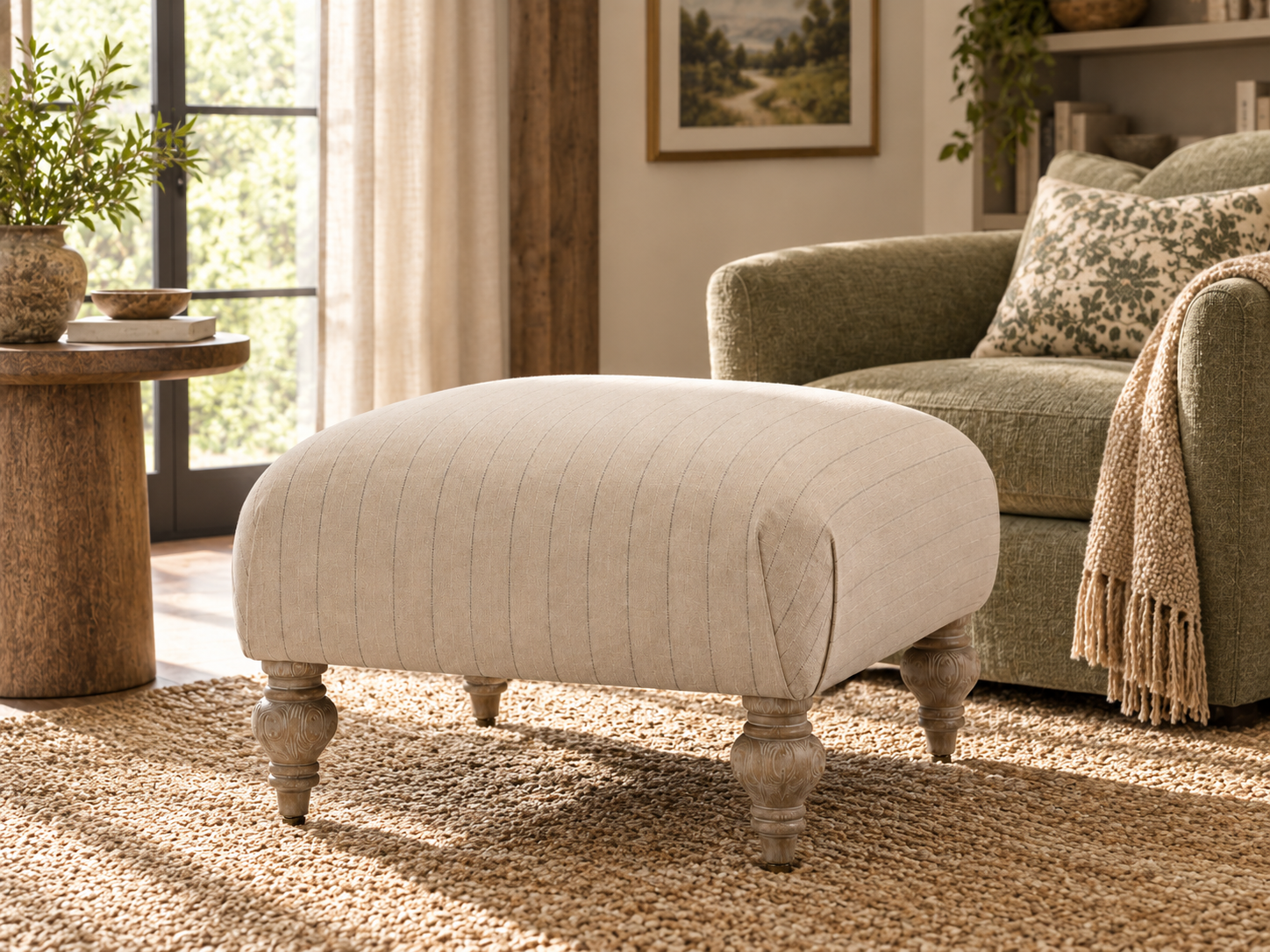 Whitby Upholstered Ottoman - Image 4