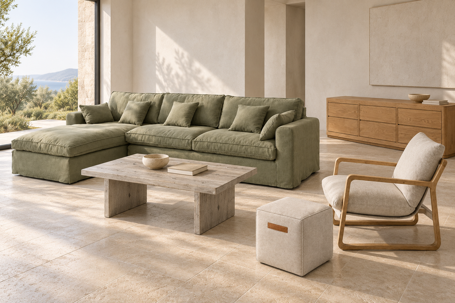 Tilda Cube Ottoman - Image 5